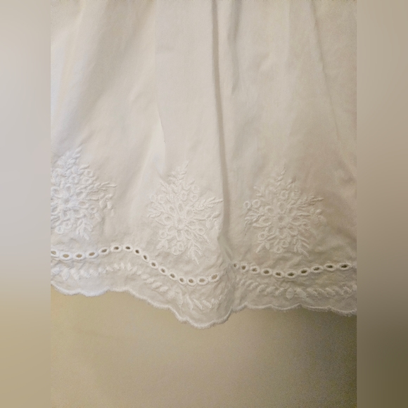 Osh Kosh B'gosh Toddler Girls White Eyelet Dress - Picture 3 of 11